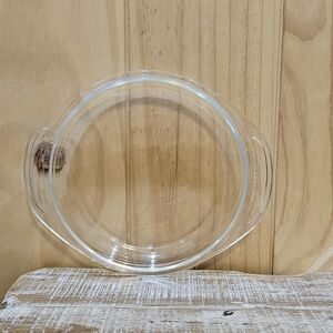 Vintage | Pyrex 683 C Clear Glass Round Casserole Replacement Lid With Handles